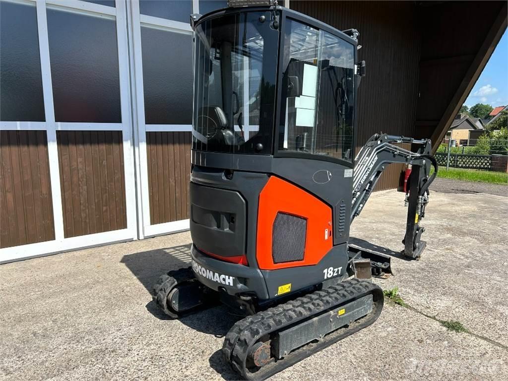 Eurocomach 18ZT Mini ekskavatörler, 7 tona dek