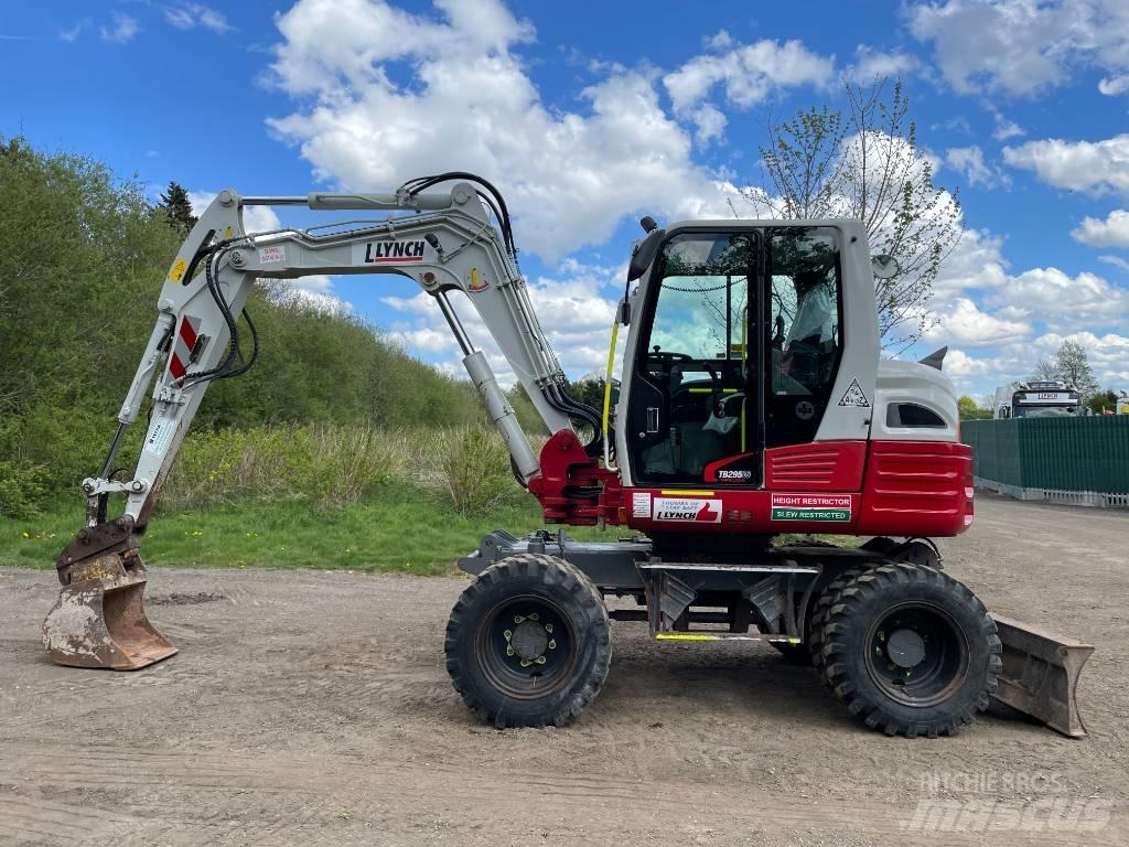 Takeuchi TB 295 W Lastik tekerli ekskavatörler