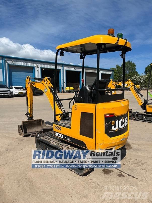 JCB 16 C-1 Mini ekskavatörler, 7 tona dek