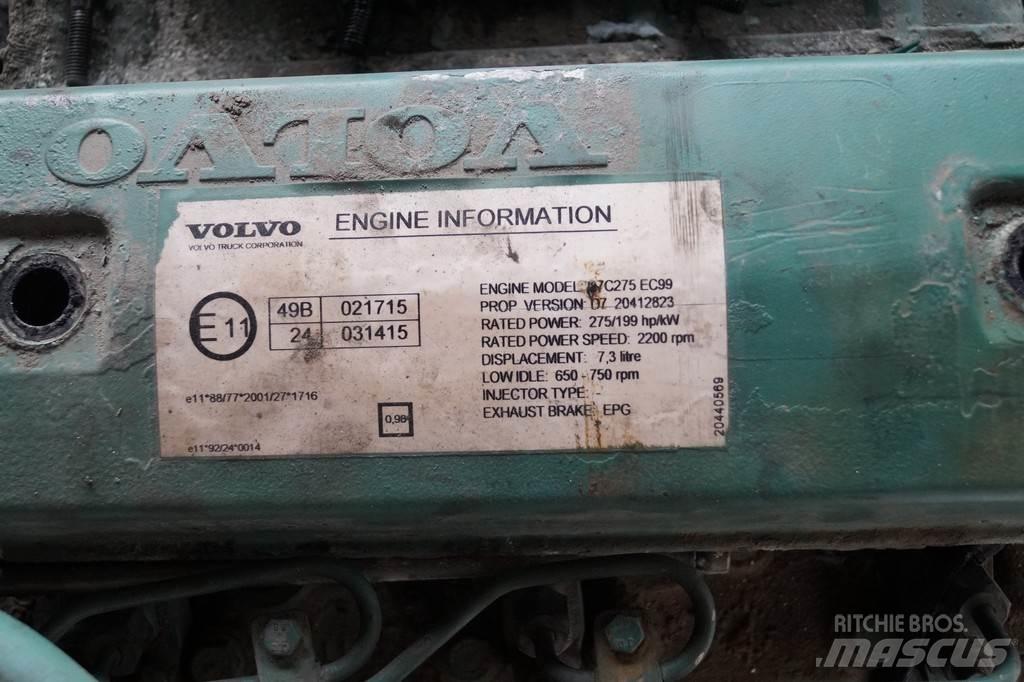 Volvo D7C USED Motorlar