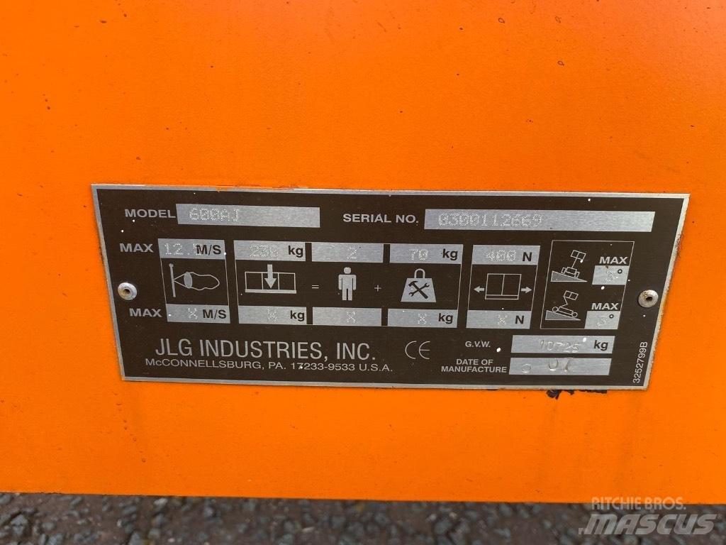 JLG 600 AJ Körüklü personel platformları