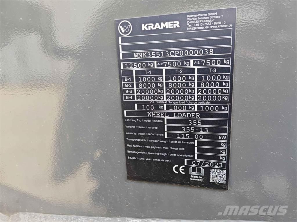 Kramer KL55.8T Tarimsal teleskopik yükleyiciler