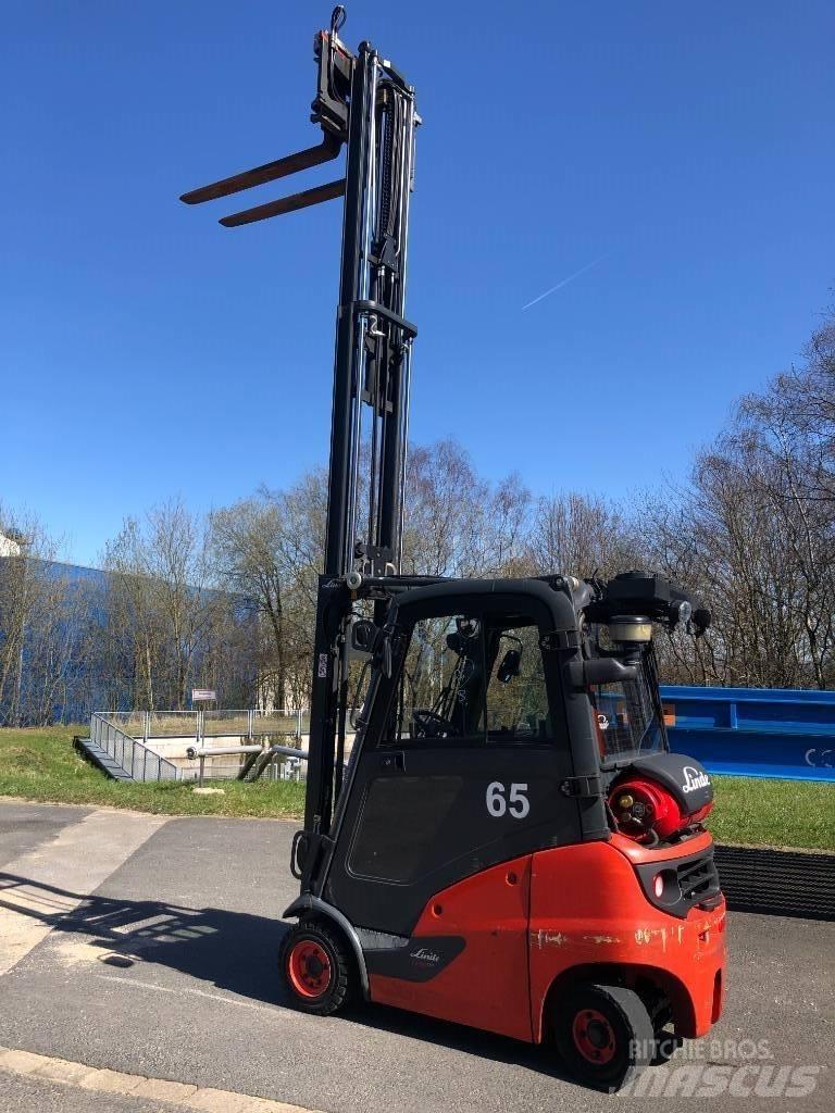 Linde H 16 T-01 LPG'li forkliftler