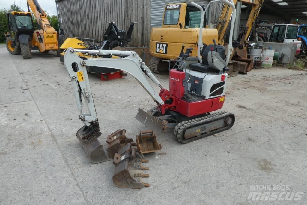 Takeuchi TB 210 R Mini ekskavatörler, 7 tona dek