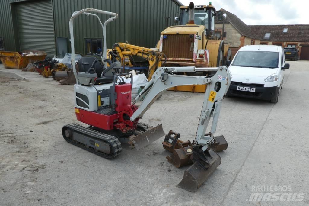Takeuchi TB 210 R Mini ekskavatörler, 7 tona dek