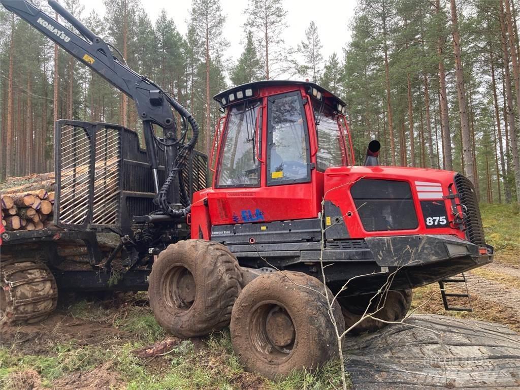 Komatsu 875 Tomruk yükleyici traktörler