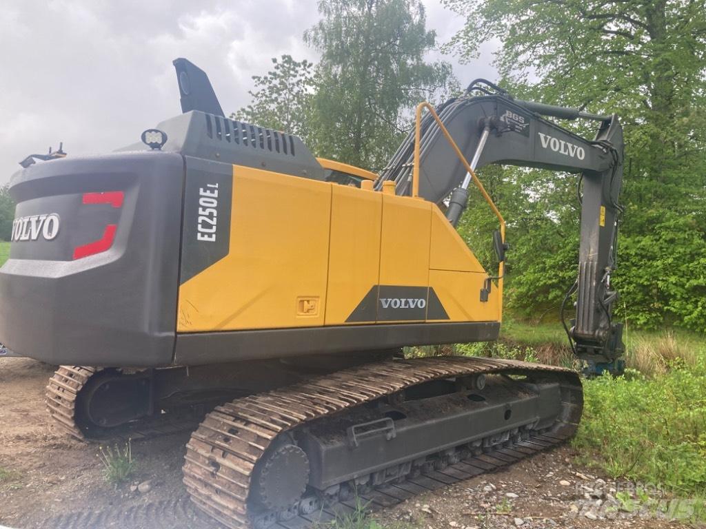 Volvo EC 250 EL Paletli ekskavatörler