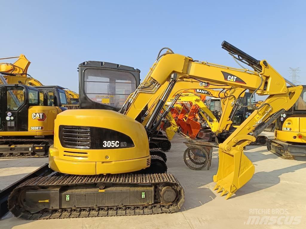 CAT 305 C CR Mini ekskavatörler, 7 tona dek