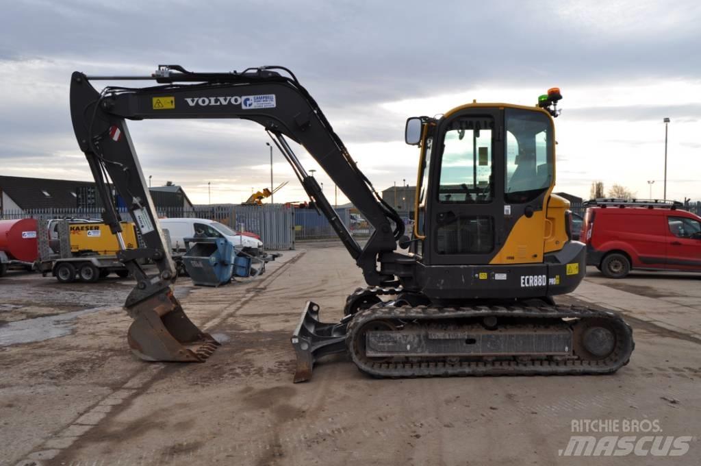 Volvo ECR 88 D Midi ekskavatörler 7 - 12 t