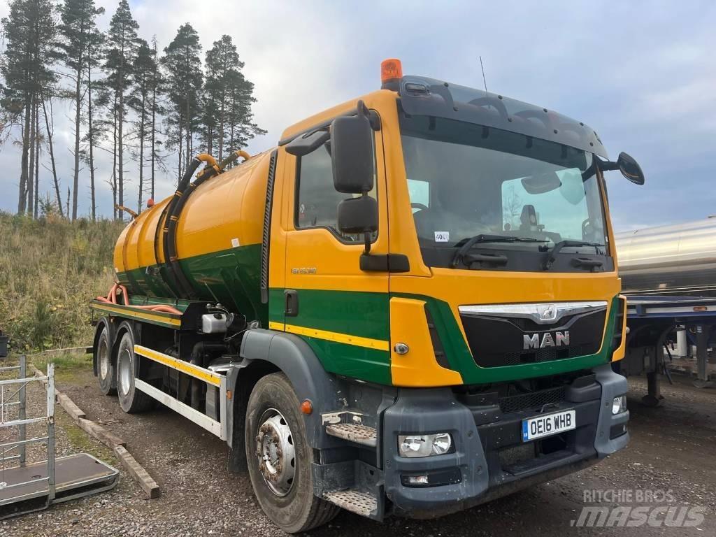 MAN TGM 26.340 Tankerli kamyonlar