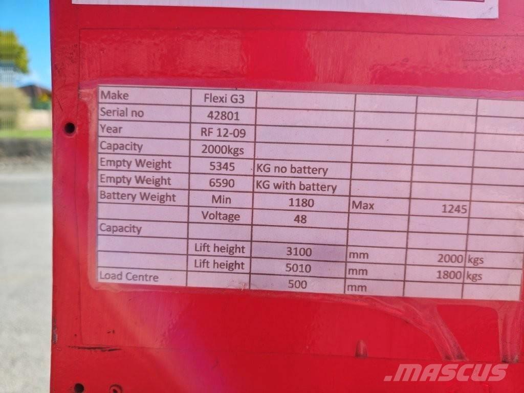 Flexi G3 Elektrikli forkliftler