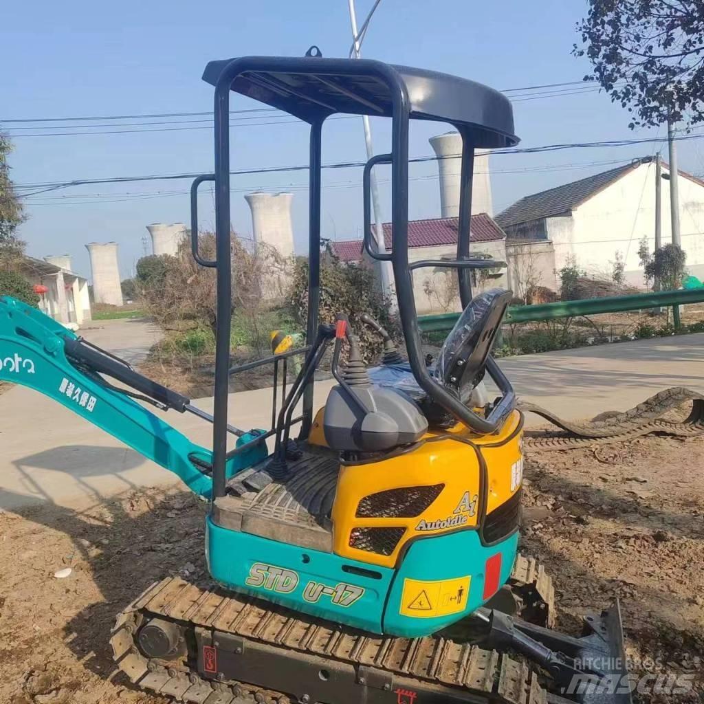 Kubota U 17 Mini ekskavatörler, 7 tona dek