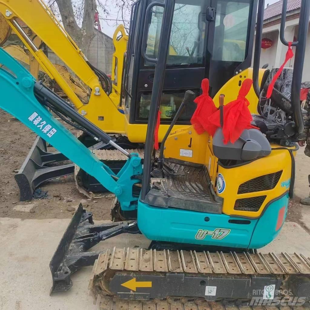Kubota U 17 Mini ekskavatörler, 7 tona dek
