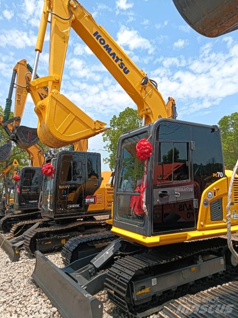 Komatsu PC 70 Mini ekskavatörler, 7 tona dek