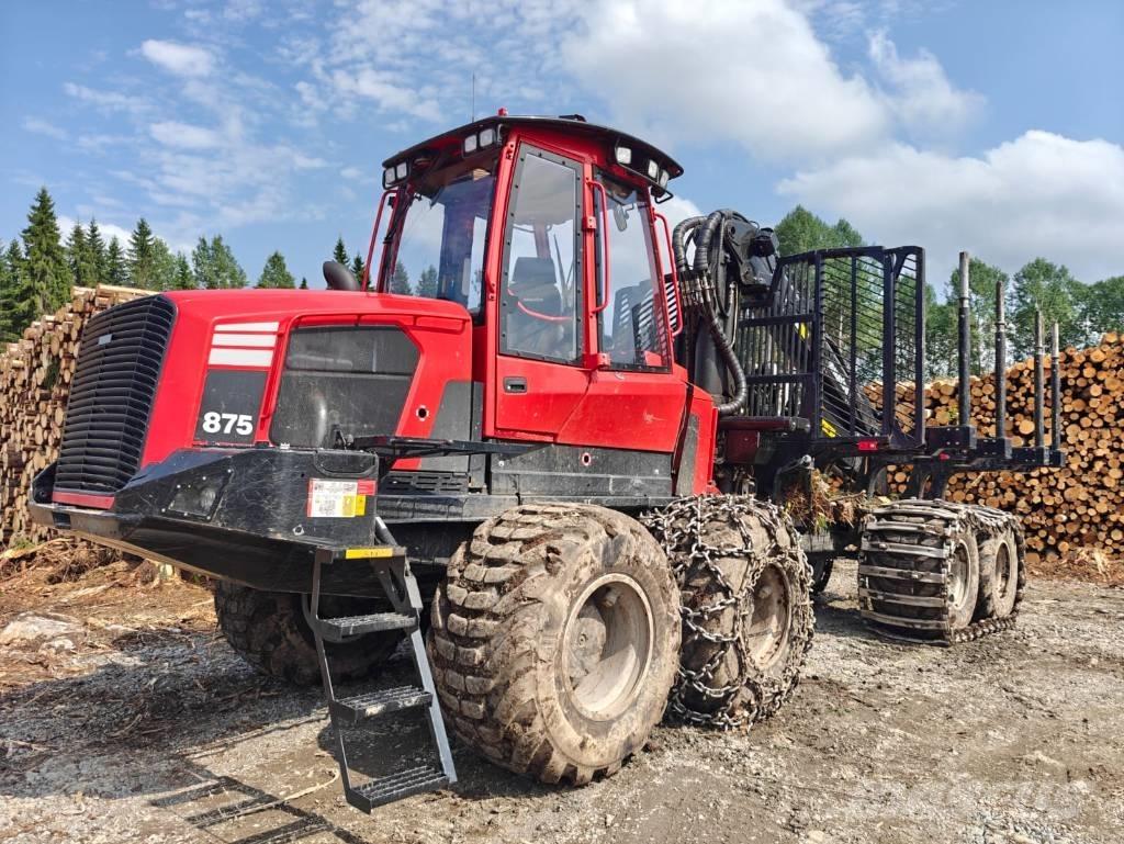 Komatsu 875 Tomruk yükleyici traktörler