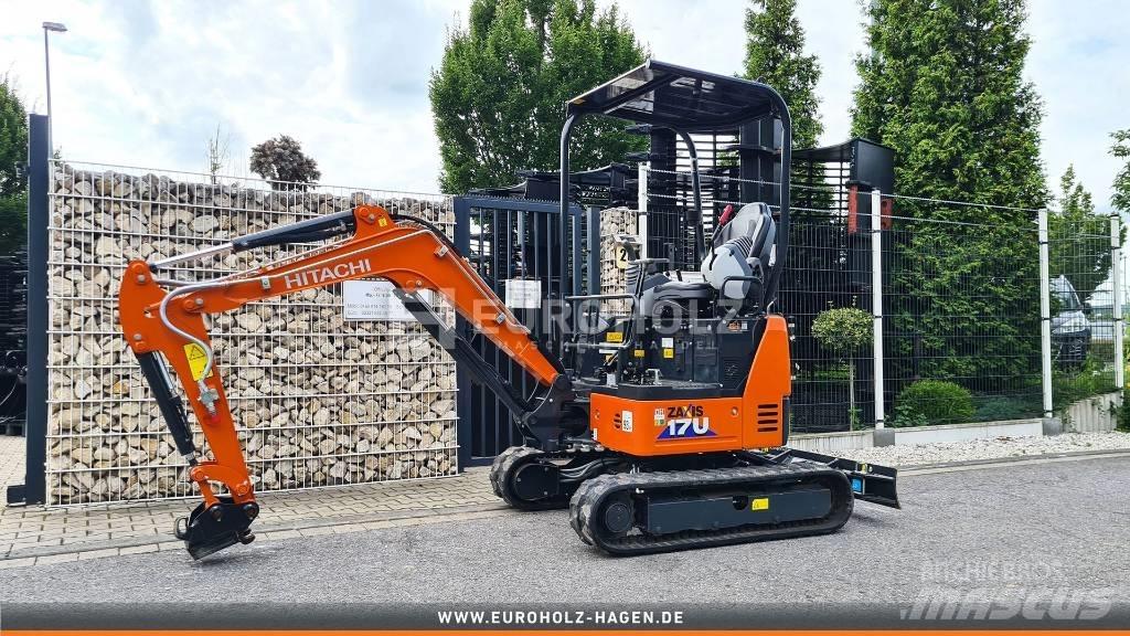 Hitachi ZX 17 U-6 Mini ekskavatörler, 7 tona dek