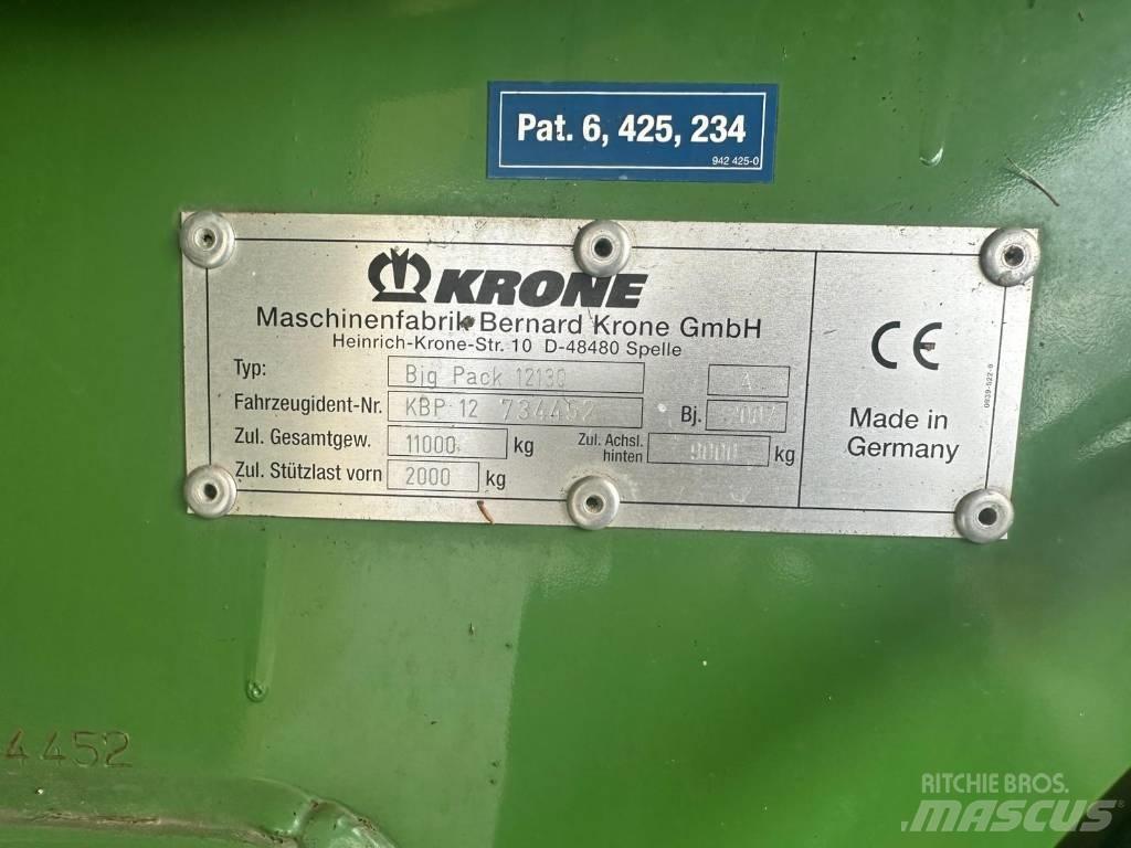 Krone Big Pack 12130 Küp balya makinalari