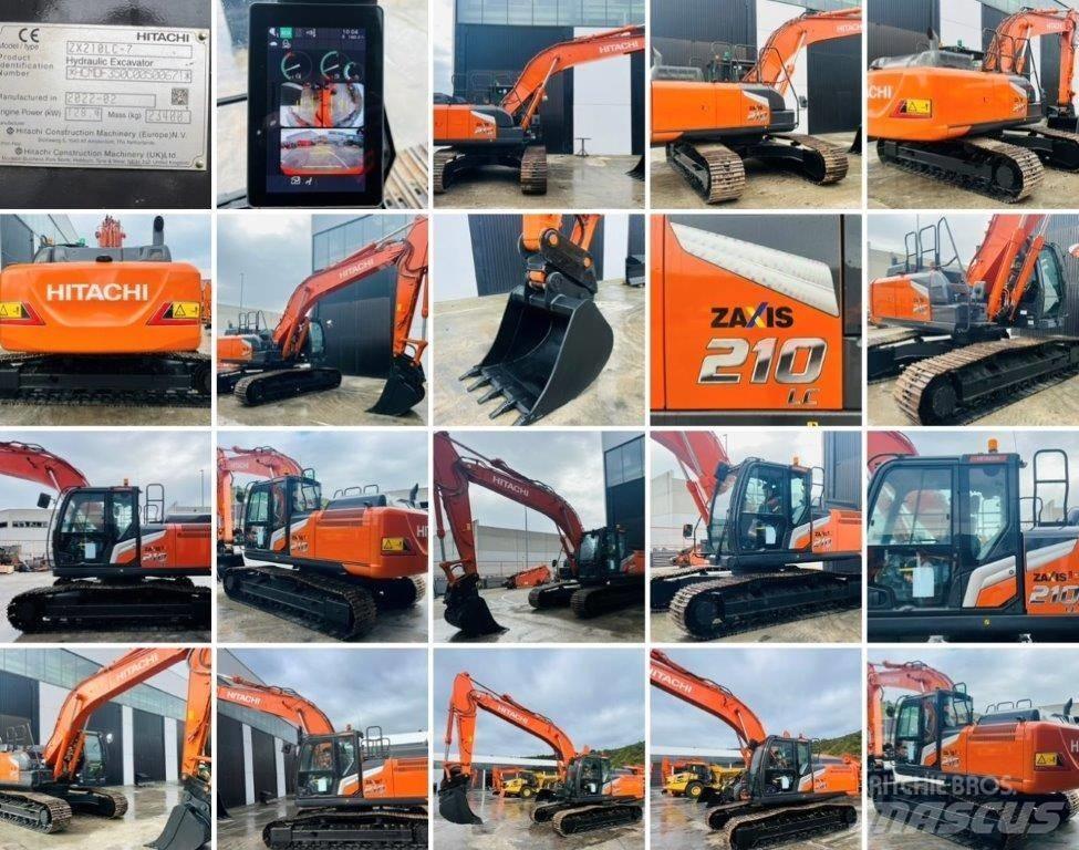 Hitachi ZX 210 LC-7 Paletli ekskavatörler