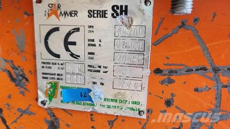 Star Hammer sh200 Hidrolik kırıcılar