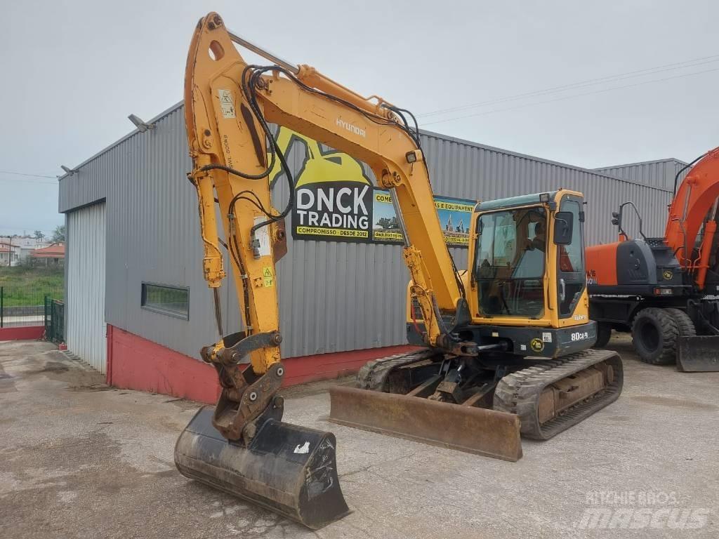 Hyundai R 80 CR Midi ekskavatörler 7 - 12 t