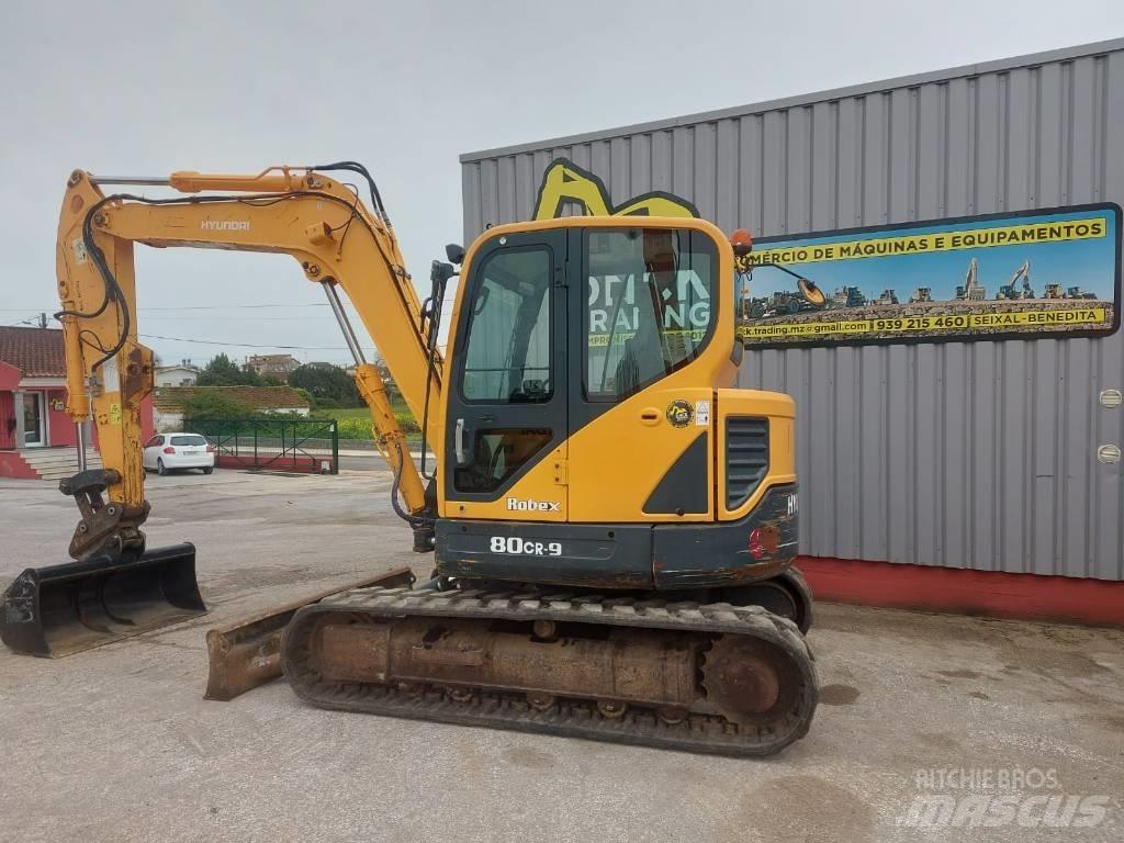 Hyundai R 80 CR Midi ekskavatörler 7 - 12 t