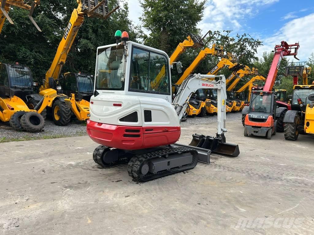 Takeuchi TB 230 Mini ekskavatörler, 7 tona dek