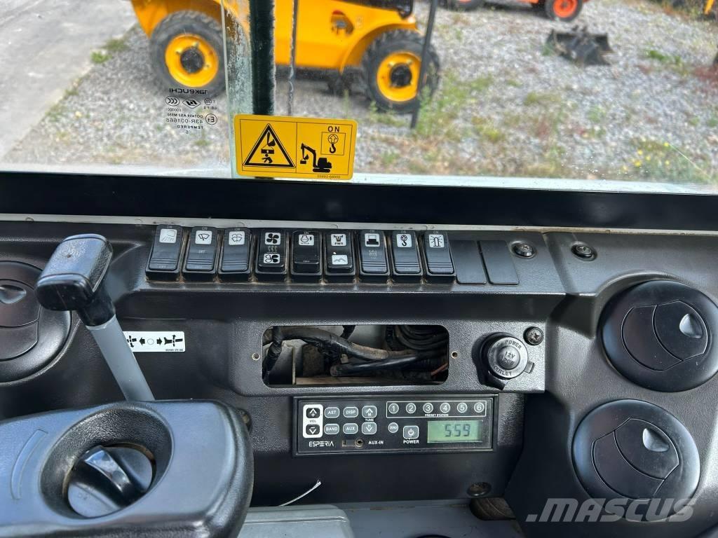 Takeuchi TB 230 Mini ekskavatörler, 7 tona dek