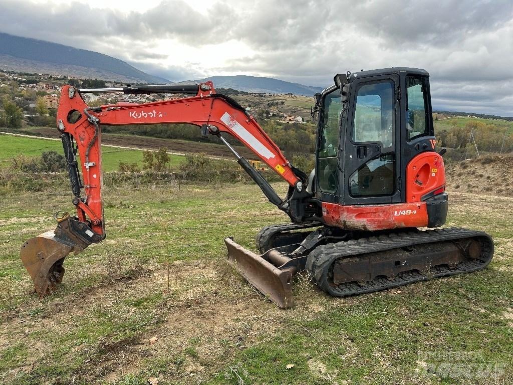 Kubota KX 048-4 Mini ekskavatörler, 7 tona dek