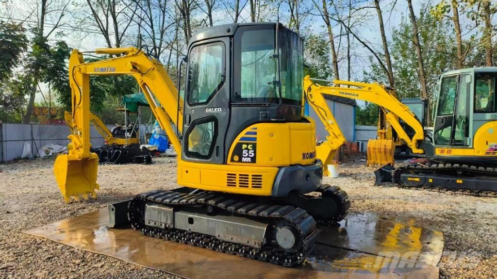 Komatsu PC 55 MR Mini ekskavatörler, 7 tona dek