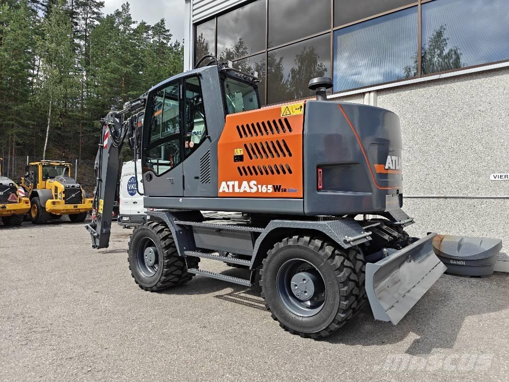 Atlas 165WSR Lastik tekerli ekskavatörler