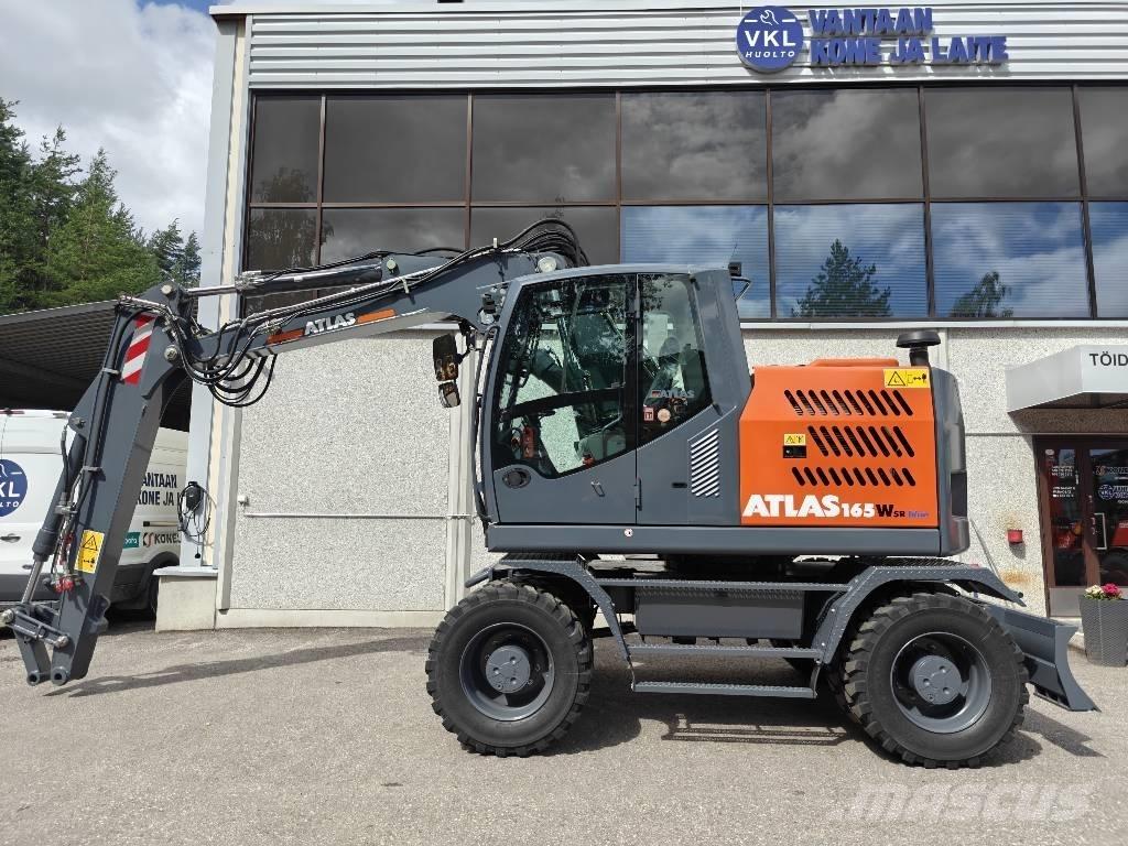 Atlas 165WSR Lastik tekerli ekskavatörler