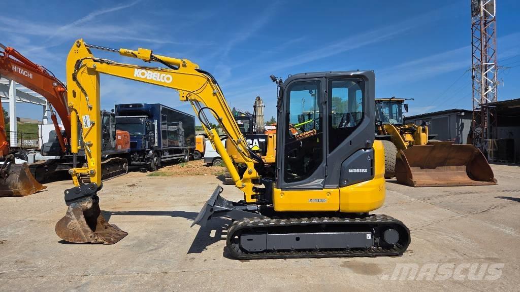 Kobelco SK 58 SRX Mini ekskavatörler, 7 tona dek