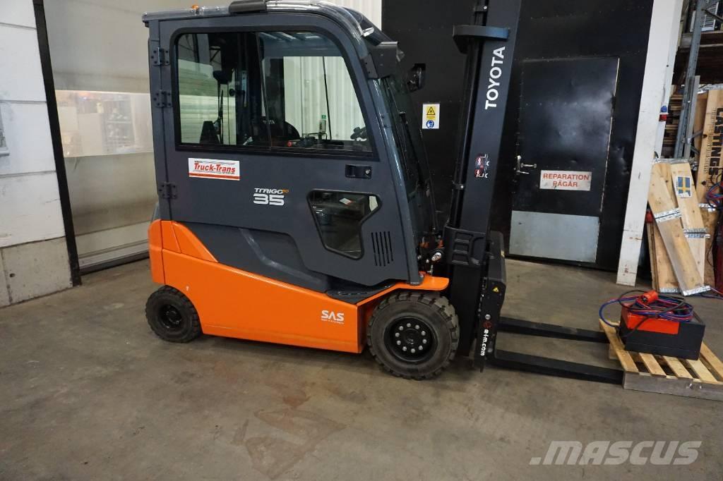 Toyota 8FBMT35 Elektrikli forkliftler