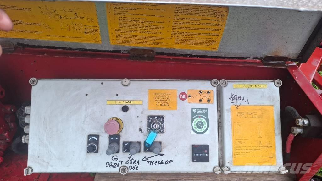 Omme 1650 EBZ Tekerlekli platformlar