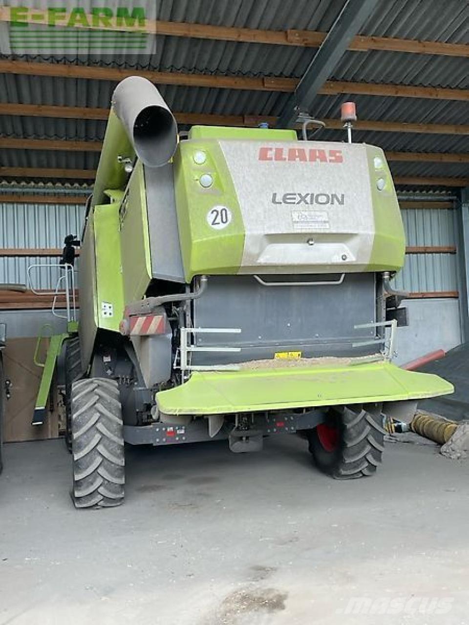 CLAAS lexion 650 Biçerdöverler