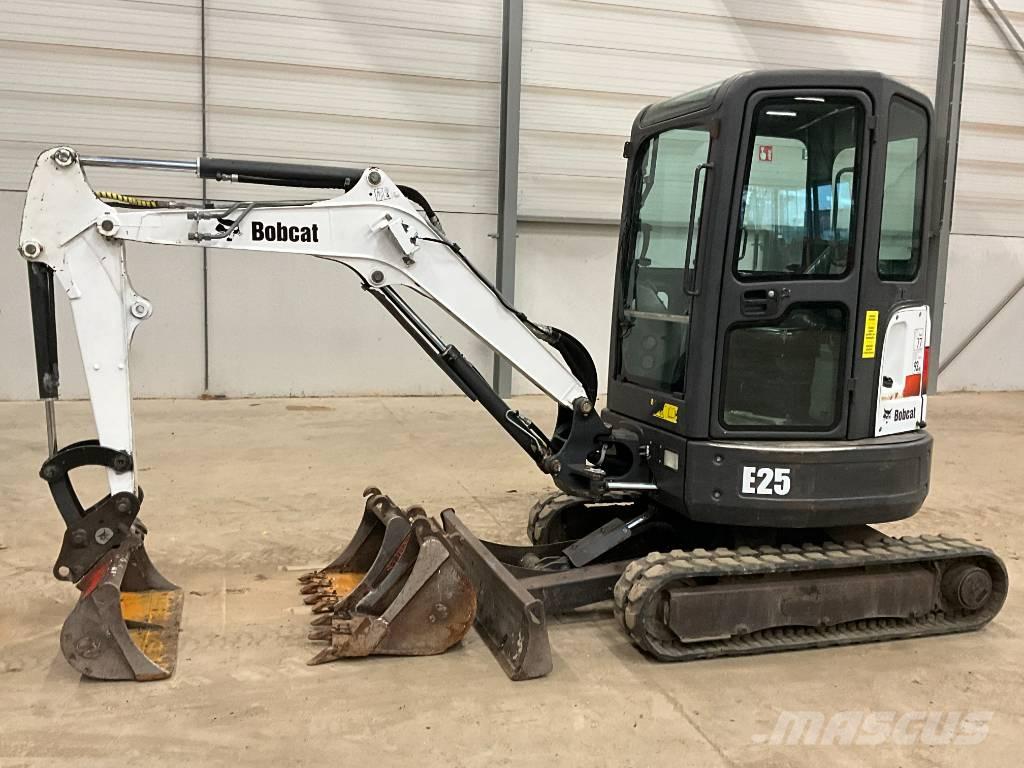 Bobcat E 25 Mini ekskavatörler, 7 tona dek