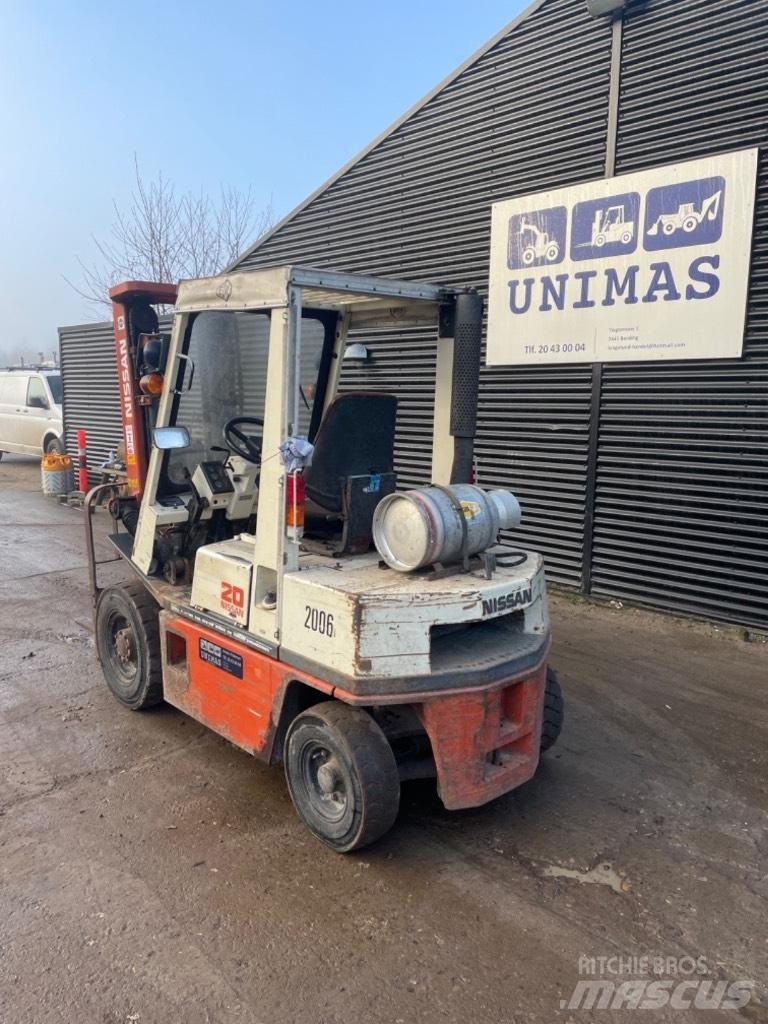 Nissan FG20 LPG'li forkliftler