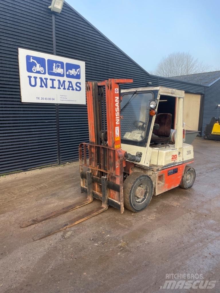 Nissan FG20 LPG'li forkliftler
