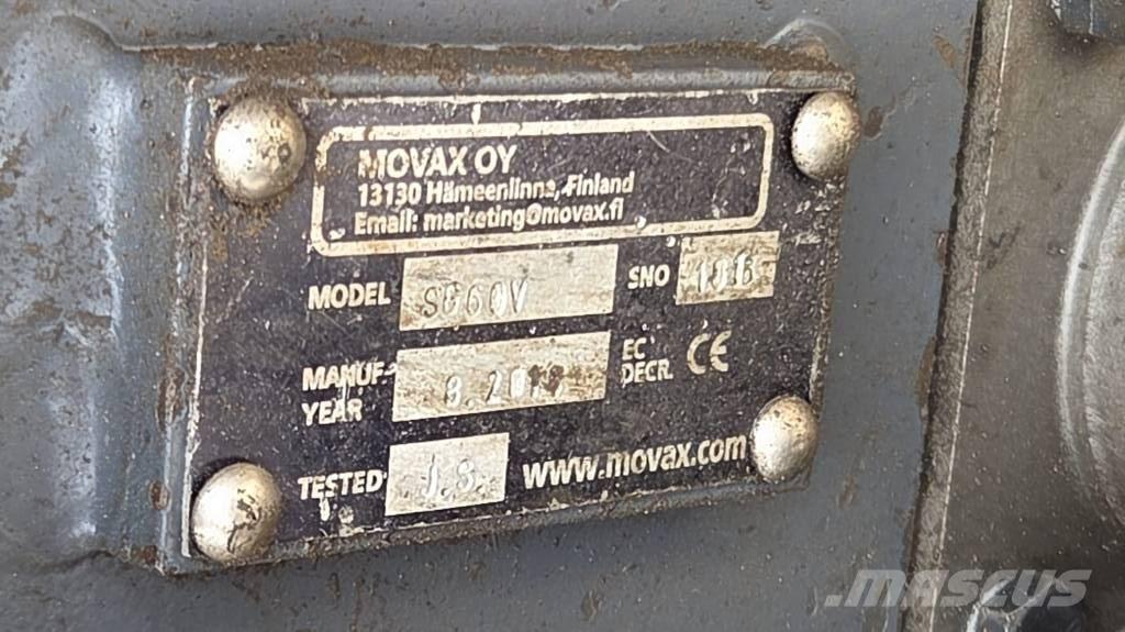 Movax SG60V Titreşimli kazık çakıcıları