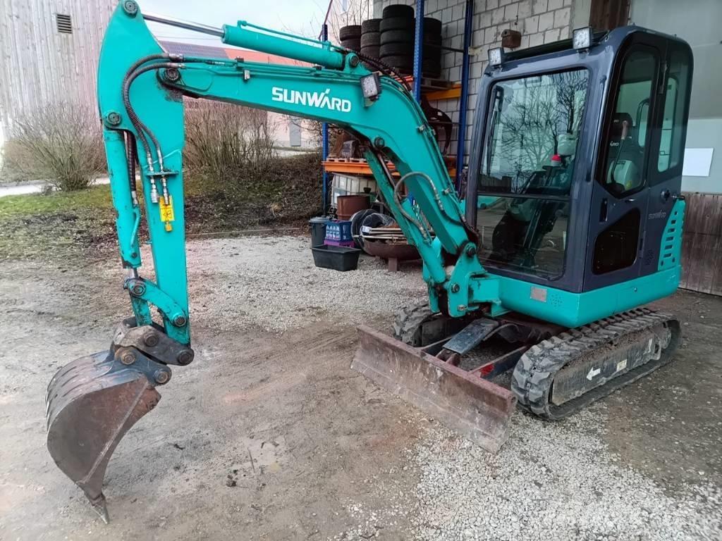 Sunward SWE 25 B Mini ekskavatörler, 7 tona dek