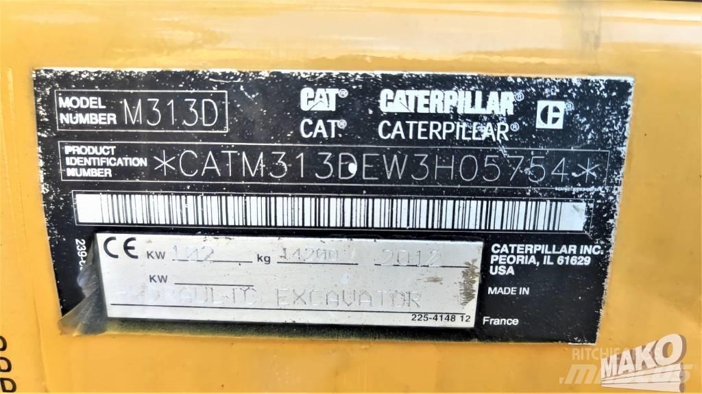CAT M 313 D Lastik tekerli ekskavatörler