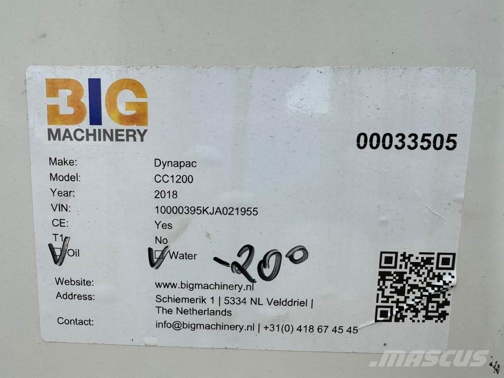 Dynapac CC1200 Çift tamburlu silindirler
