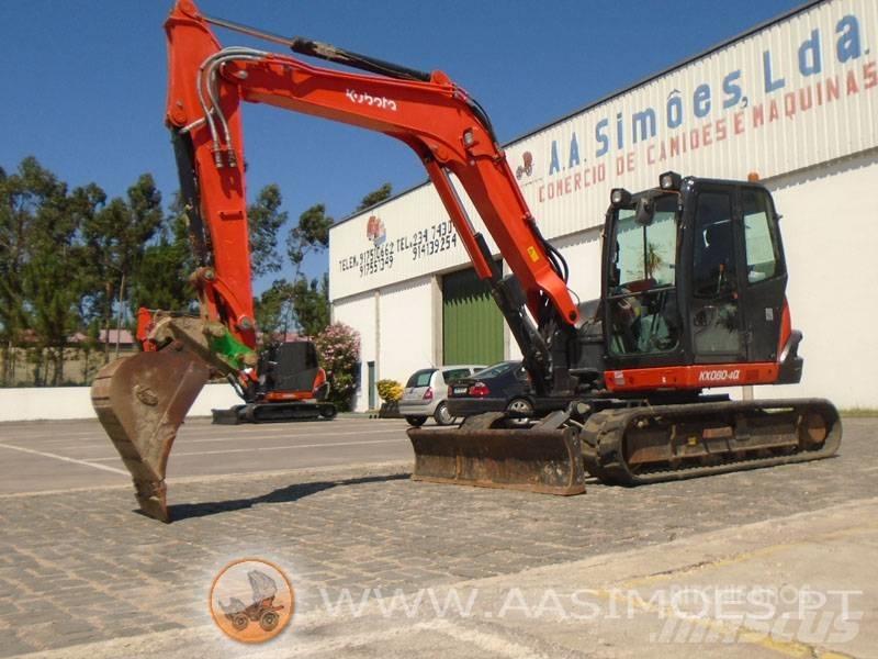 Kubota KX 080-4 Midi ekskavatörler 7 - 12 t