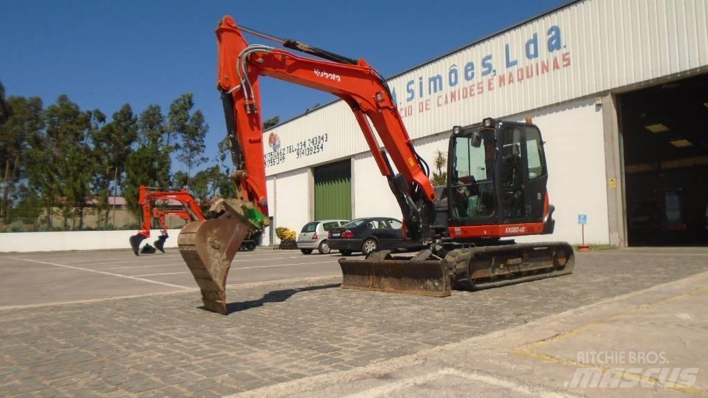 Kubota KX 080-4 Midi ekskavatörler 7 - 12 t