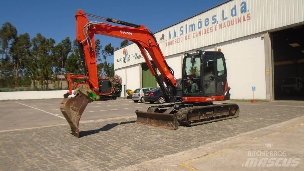 Kubota KX 080-4 Midi ekskavatörler 7 - 12 t