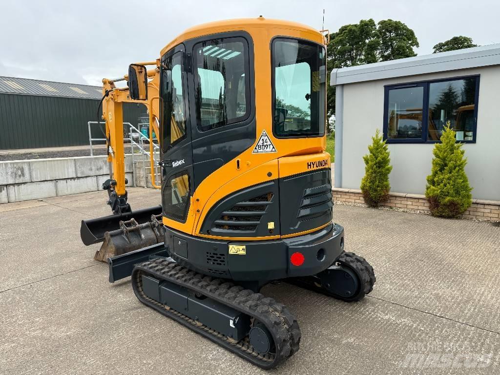 Hyundai R25Z-9 AK Mini ekskavatörler, 7 tona dek