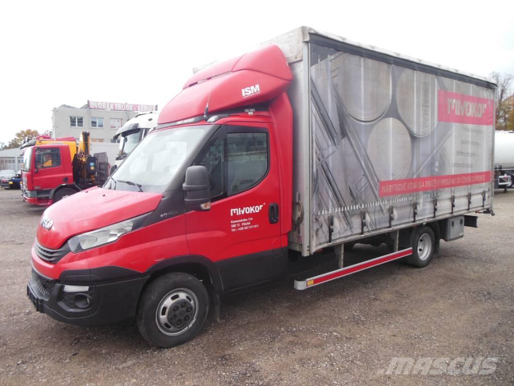 Iveco Daily 50 C18 Kayar tenteli kamyonlar