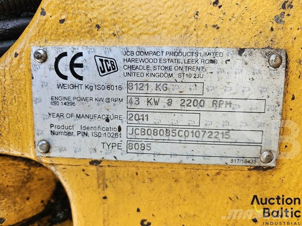 JCB 8085 Midi ekskavatörler 7 - 12 t