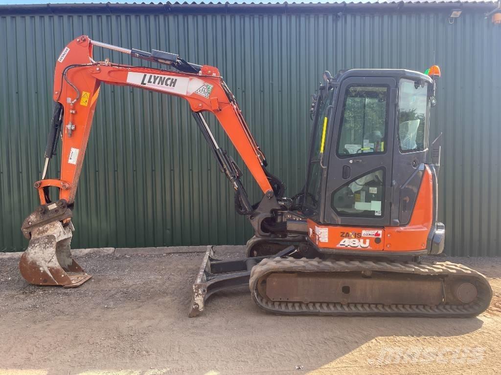 Hitachi ZX 48 U-6 Mini ekskavatörler, 7 tona dek