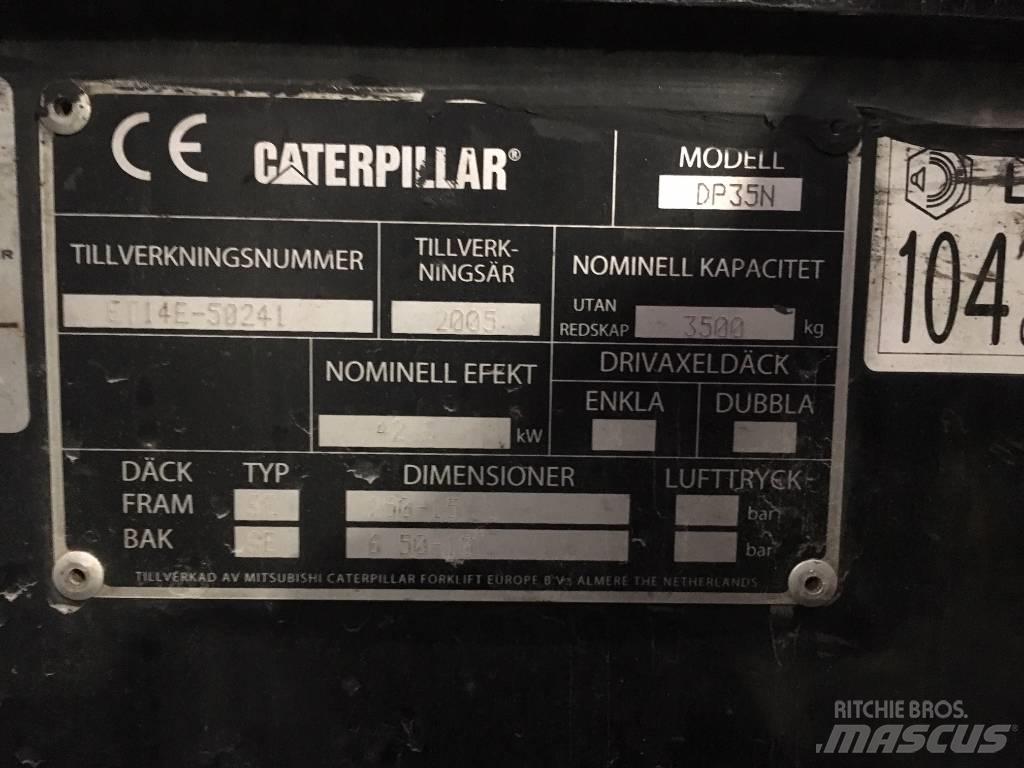 CAT DP 35 N Dizel forkliftler